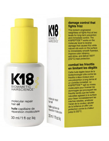 K18 Molecular Repair Hair Oil -...