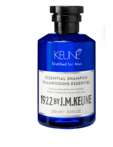 Keune 1922 By J.M.Keune Essential Shampoo, Szampon Odświeżający z Keratyną 250ml