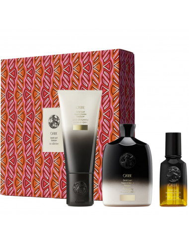 Oribe x Thandiwe Muriu Gold Lust Collection - odbudowujący zestaw do włosów