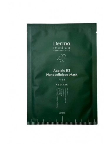 Dermomedica Azelaic B3 Nanocellulose Mask / Face 1 szt