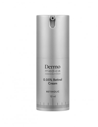 Dermomedica 0.05% Retinal Cream 15ml Krem z retinalem bakuchiolem i niacynamidem