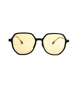 Dermomedica  YELLOW COOL  Okulary z żółtymi soczewkami wspierające rytm okołodobowy, regulację hormonalną i procesy slow-aging