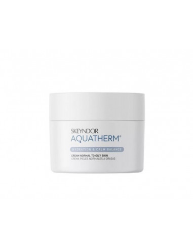 Skeyndor Aquatherm Cream - krem równoważący do skóry normalnej i tłustej - 50ml