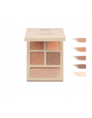 Dermomedica Eyeshadow Palette | Natural Soft 6,5g  Luksusowa paleta cieni do powiek